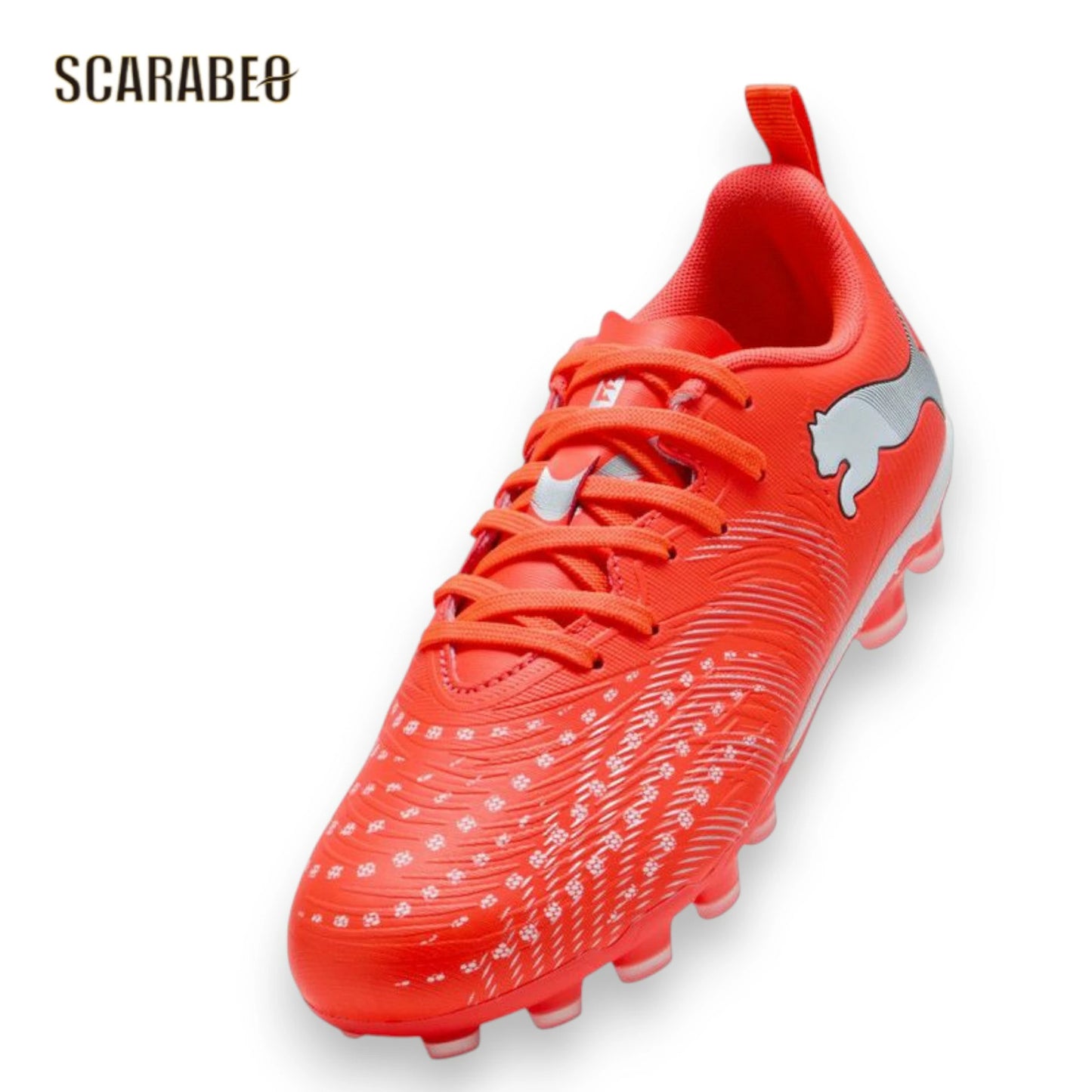 PUMA プーマ フューチャー 9 プレイ HG/AG+ MID JR UNLEASHED PACK 108932-01 プーマレッド ジュニア サッカースパイク 人工芝・土対応 108932-01