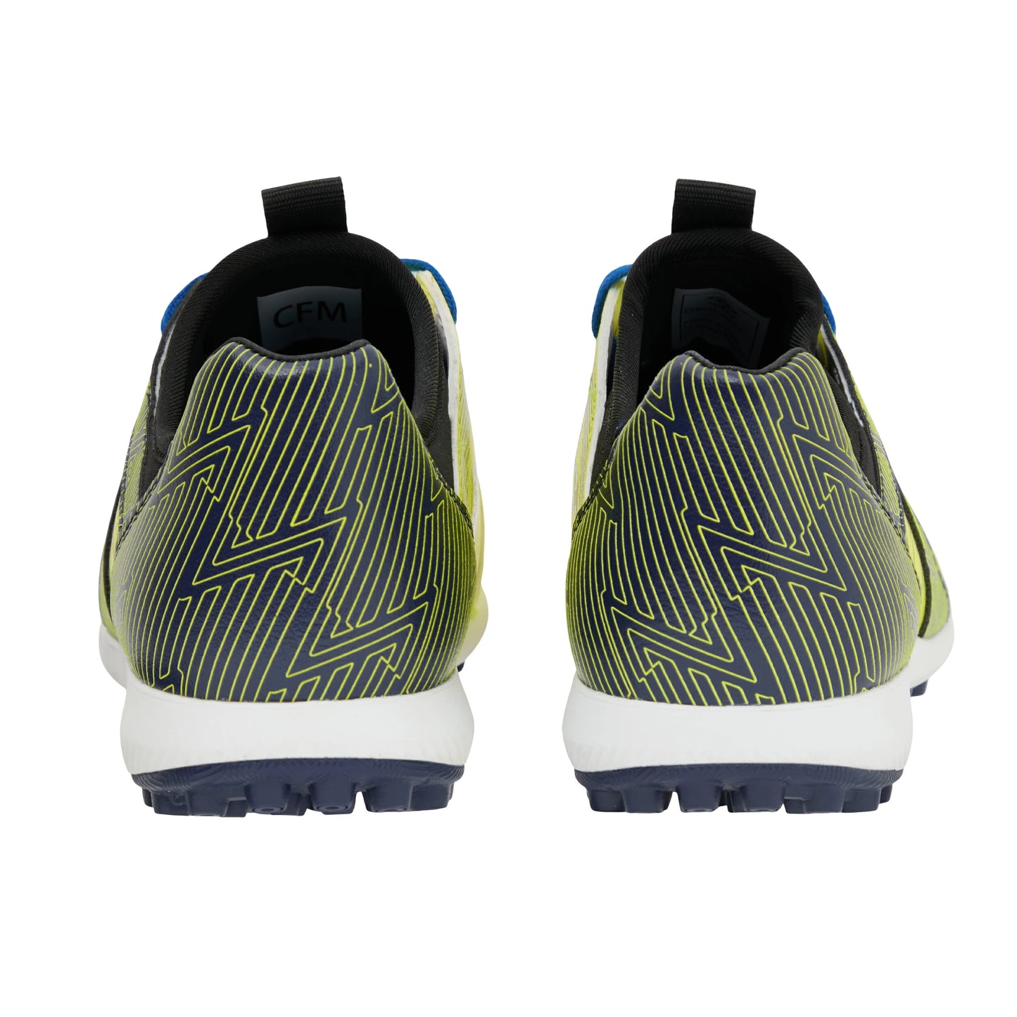 umbro アンブロ アクセレイター TR JR WIDE UF6SCST1J ジュニア サッカー トレーニングシューズ ワイド 幅広 ターフ 人工芝 YLNV イエロー×ネイビー uf6scst1j