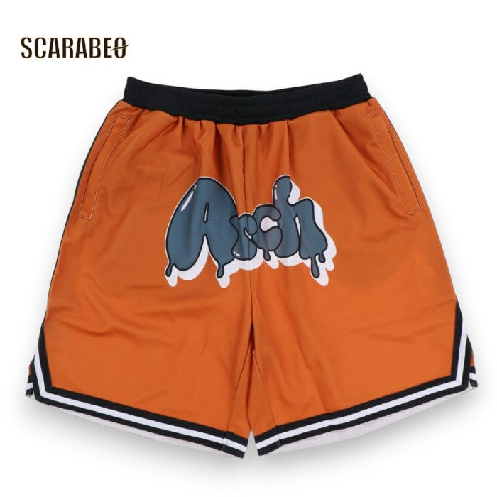 Arch アーチ ice cream lover shorts B124 テラコッタ バスケットボール ハーフパンツ b124-108