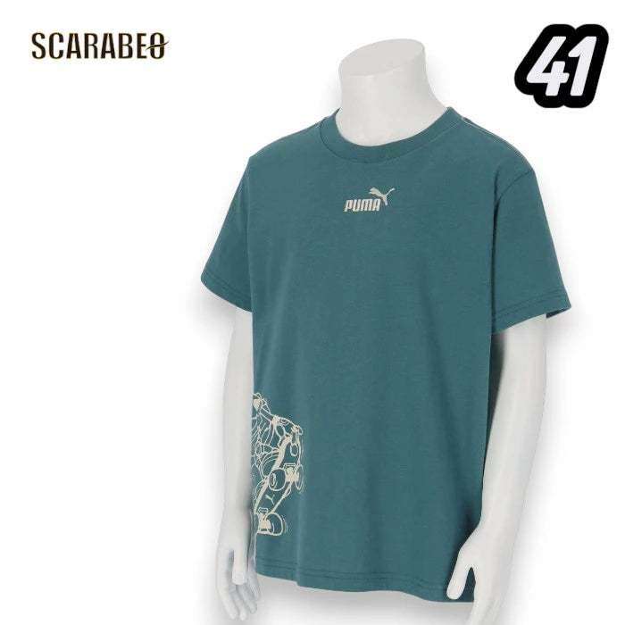 PUMA プーマ MID90S SP リラックスド グラフィック Tシャツ B メンズ 半袖Tシャツ スポーツスタイル カジュアル ビッグシルエット ロゴT 694271