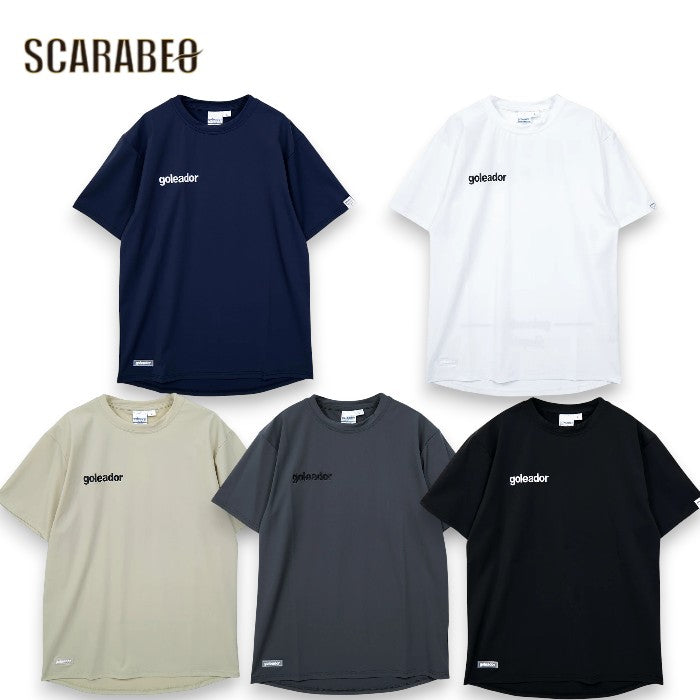 ゴレアドール ナイロンストレッチ バーサスタイルシャツ メンズ 半袖 Tシャツ 接触冷感 ストレッチ フットサル サッカー goleador g-2676