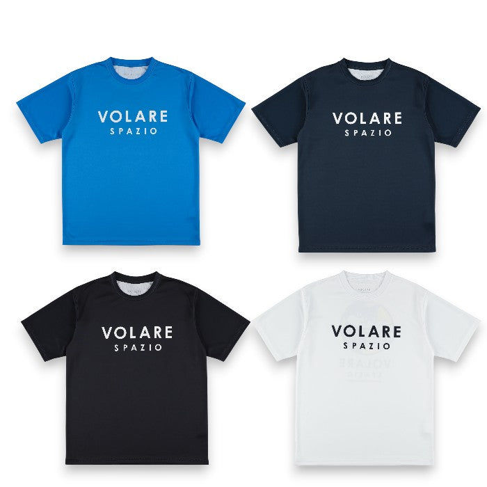 スパッツィオ プラクティスシャツ 半袖 メンズ レディース バレーボール Tシャツ 吸汗速乾 接触冷感 UVカット スポーツウェア Spazio Pippo vs0001