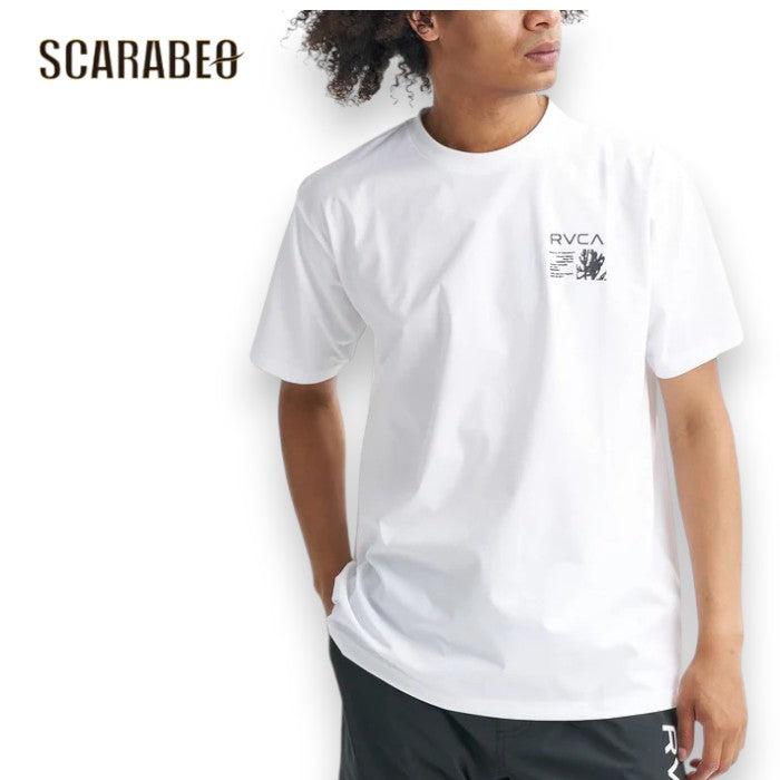 RVCA ルーカ メンズ RVCA PROGLAM SFST SURF TEE ラッシュガード 半袖 水陸両用 速乾 UVカット UPF50+ ストレッチ 2026春夏モデル bg041860