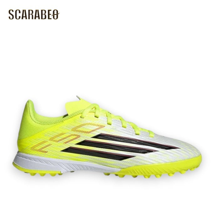 adidas F50 LEAGUE TF J JR9018 ジュニア トレーニングシューズ サッカー ターフシューズ キッズ 人工芝対応 ソーラーイエロー 軽量 jr9018