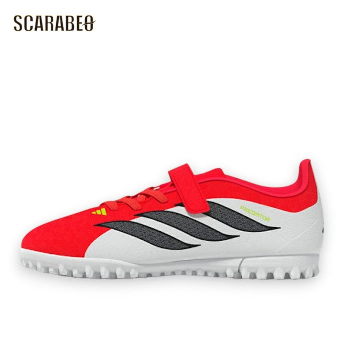 アディダス プレデター CLUB H&L TF J ジュニア用 サッカー トレーニングシューズ adidas JS0367 ターフシューズ キッズ ベルクロ 人工芝対応 パワーシュートモデル js0367