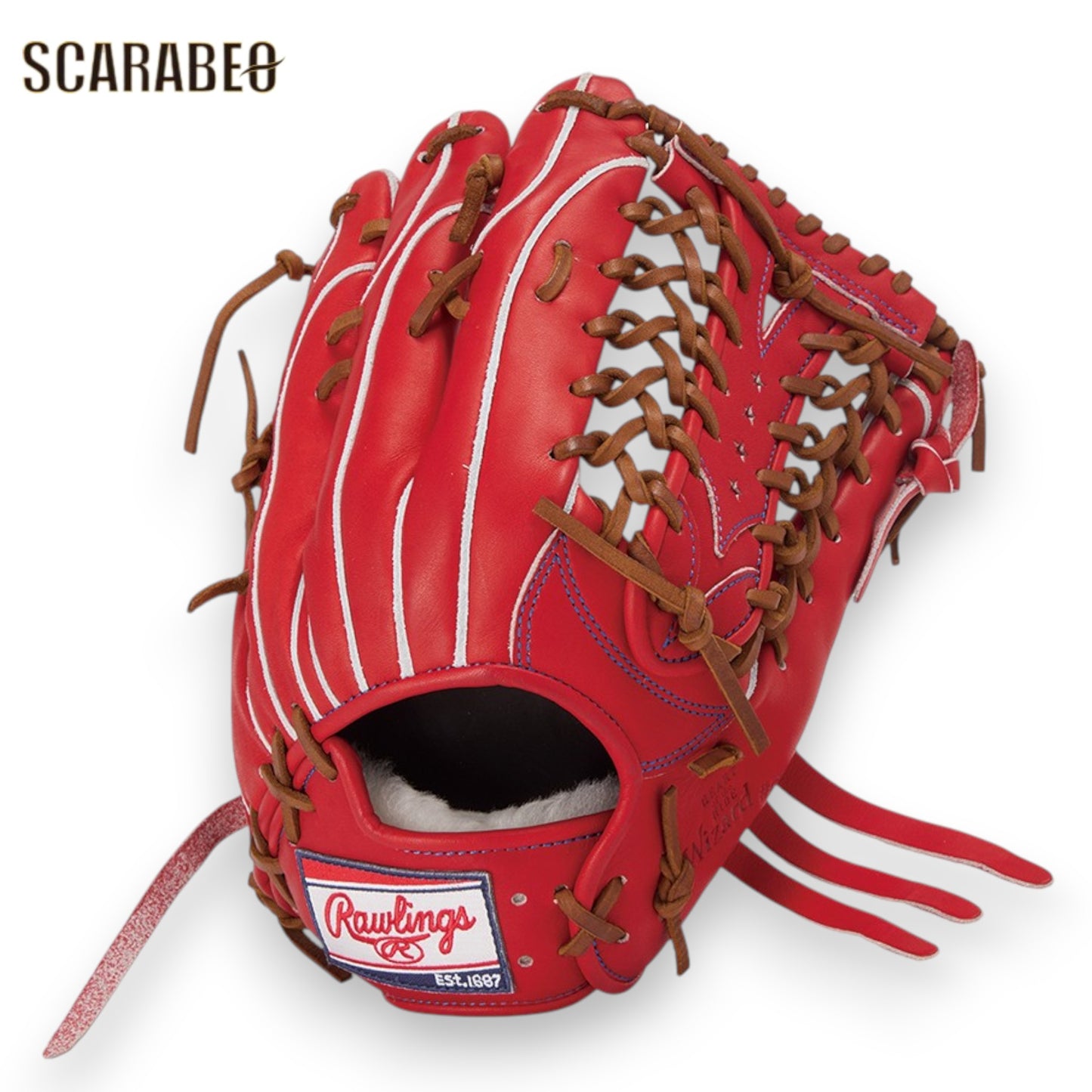 ローリングス 軟式 グローブ HOH PRO EXCEL Wizard #02 外野手用 12.5インチ TWISTBACK 小指2本入れ対応 逆とじ Rawlings gr6hw2b88mg-ror