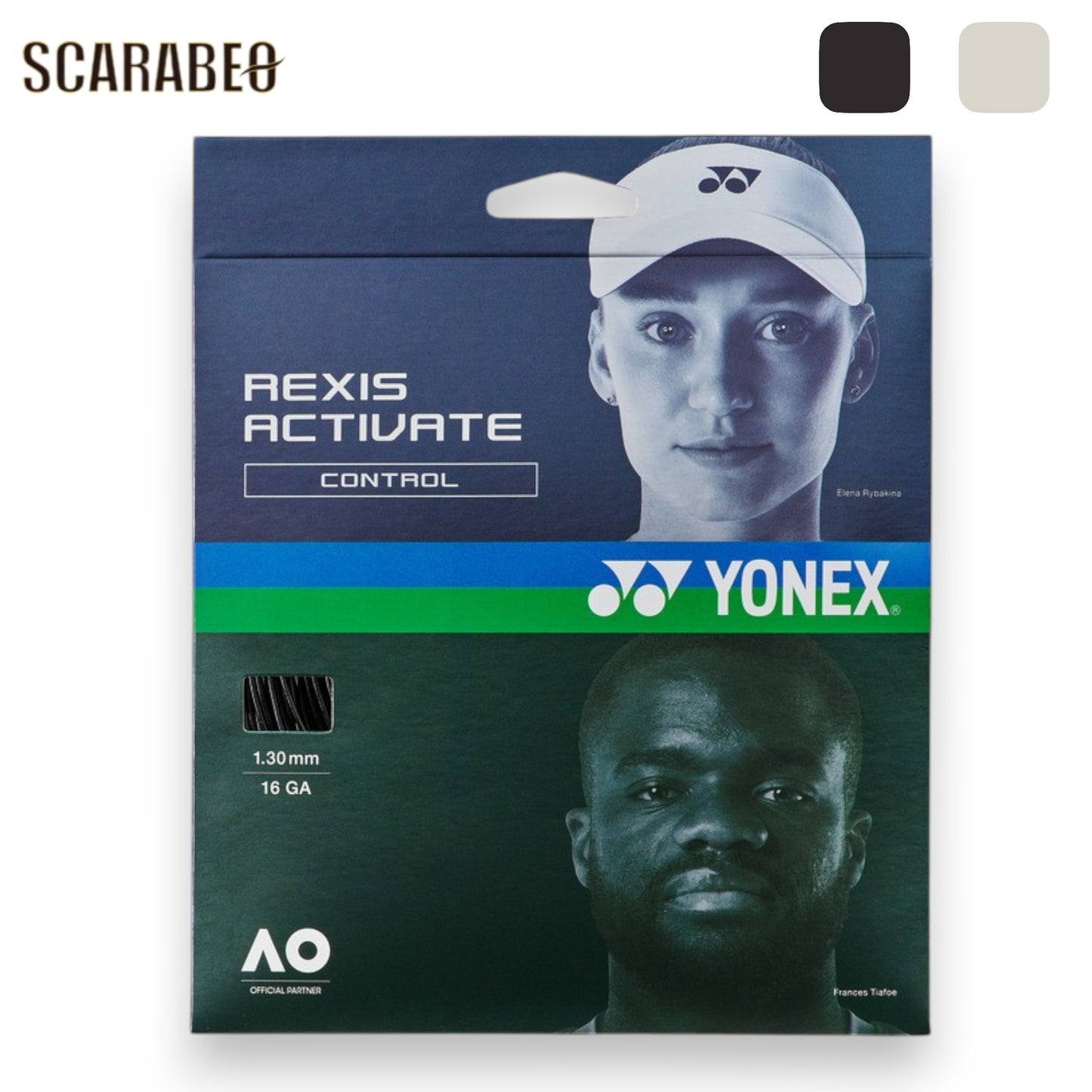 ヨネックス YONEX レクシスアクティベート130 TGRAC130 テニスガット ナイロンマルチ ストリング 1.30mm tgrac130