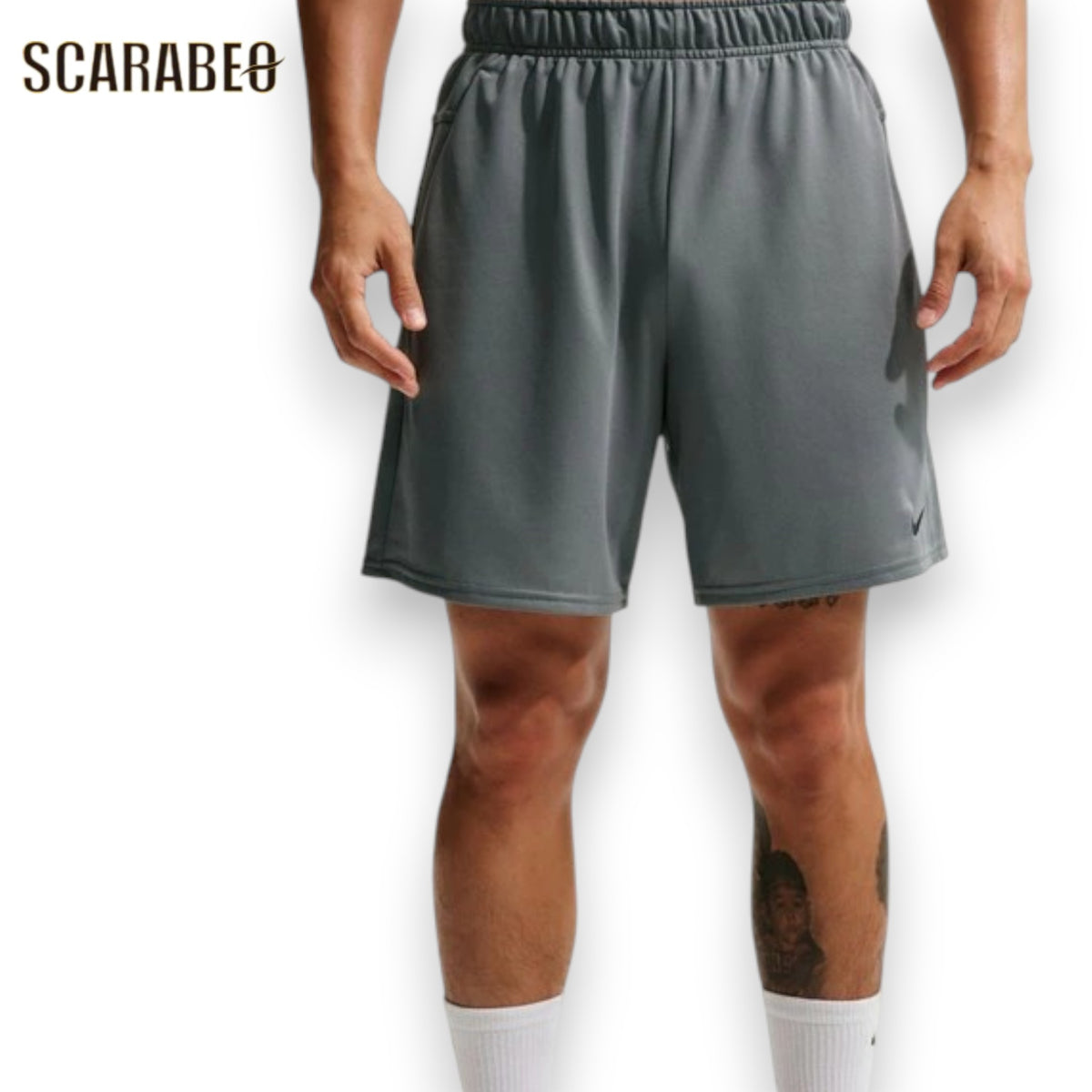 NIKE ナイキ Dri-FIT FLEX 7IN ショートパンツ メンズ IF2178-084 スモークグレー ハーフパンツ トレーニング ランニング スポーツウェア