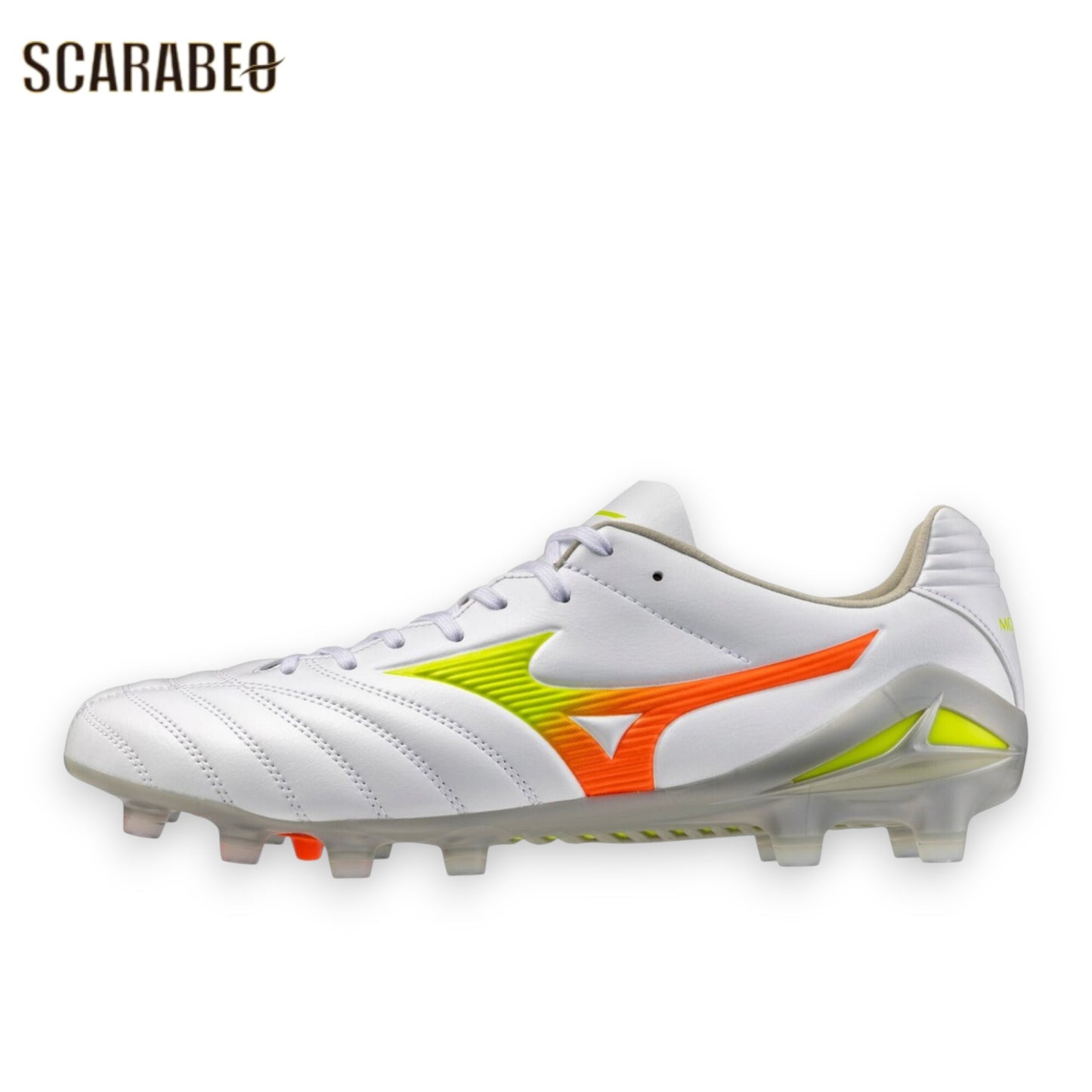 ミズノ モナルシーダ NEO III PRO PRISM WHITE PACK サッカースパイク 天然芝 人工芝 土対応 軽量モデル MIZUNO MONARCIDA NEO 3 PRO p1ga262254