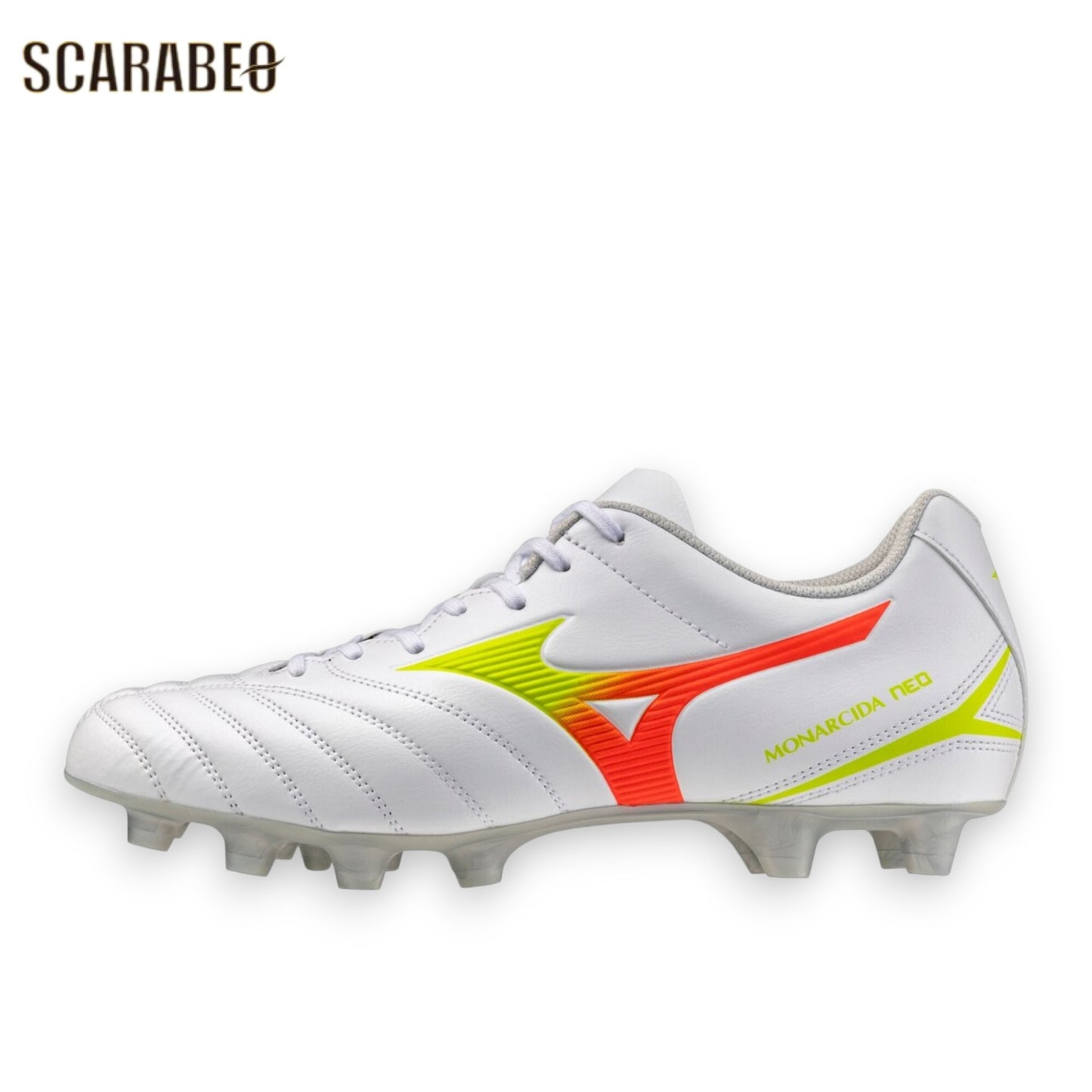 ミズノ モナルシーダ NEO III SELECT PRISM WHITE PACK サッカースパイク ワイドフィット 天然芝 人工芝 土対応 MIZUNO MONARCIDA NEO 3 SELECT p1ga262554