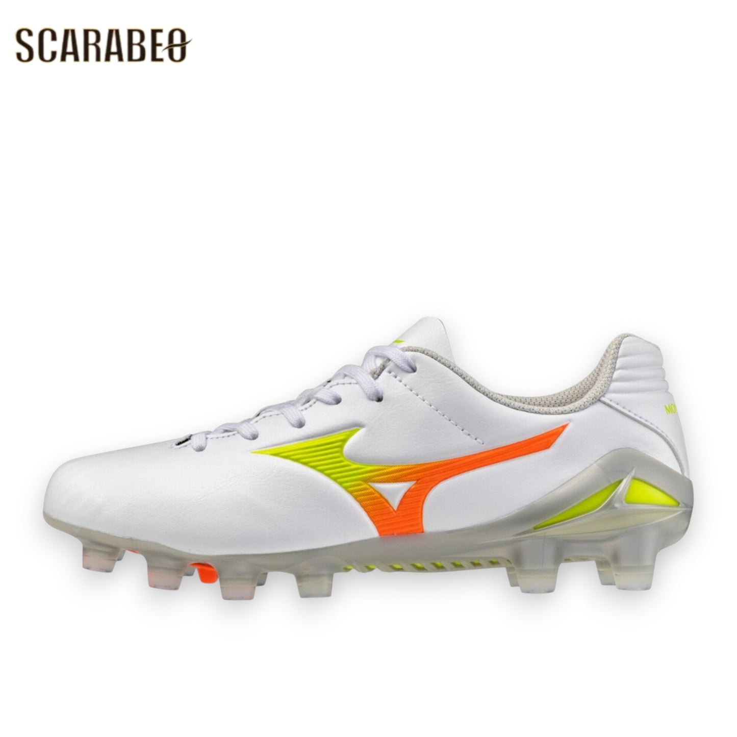 ミズノ モナルシーダ NEO III PRO Jr PRISM WHITE PACK ジュニア サッカースパイク 天然芝 人工芝 土対応 MIZUNO MONARCIDA NEO 3 PRO Jr p1gb262054