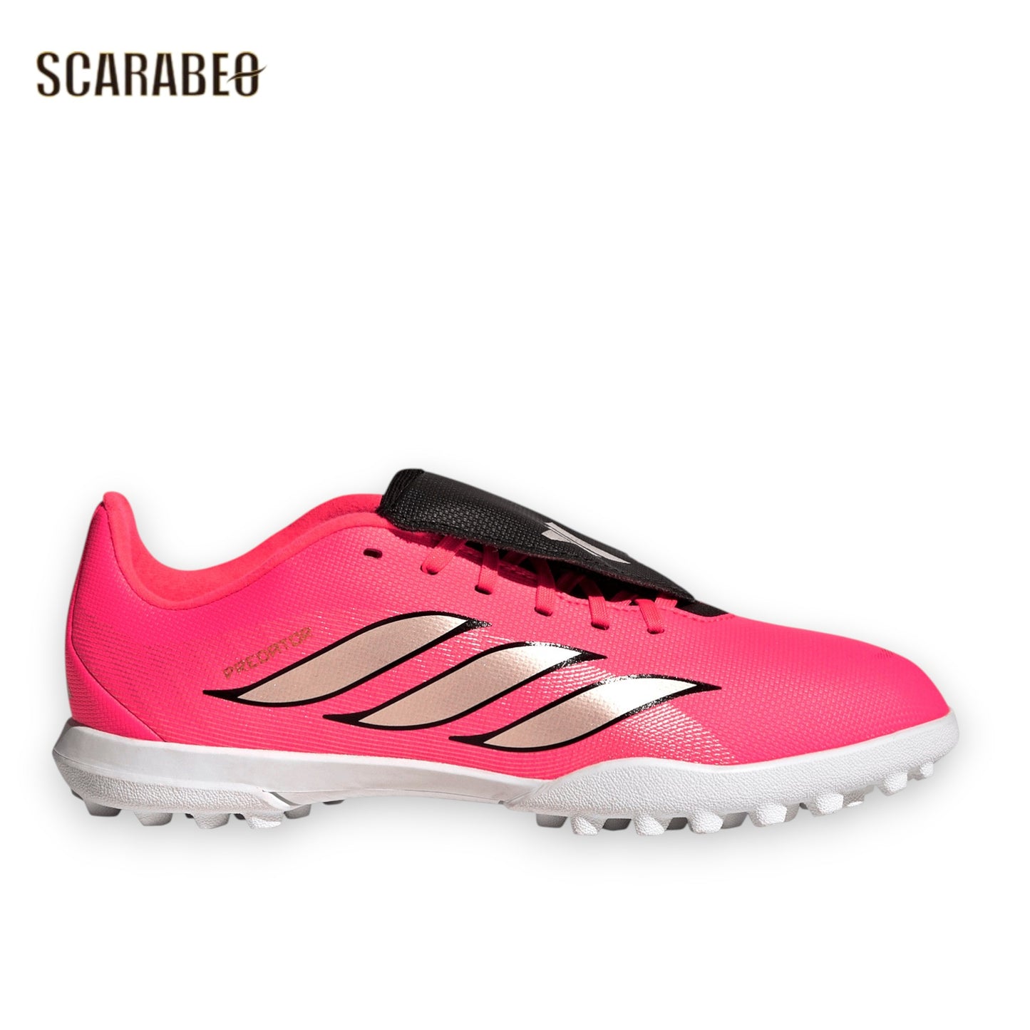 アディダス プレデター CLUB FT TF ジュニア ターフシューズ ピンク シルバー ブラック サッカー トレーニングシューズ adidas PREDATOR CLUB FT TF JR kj6748