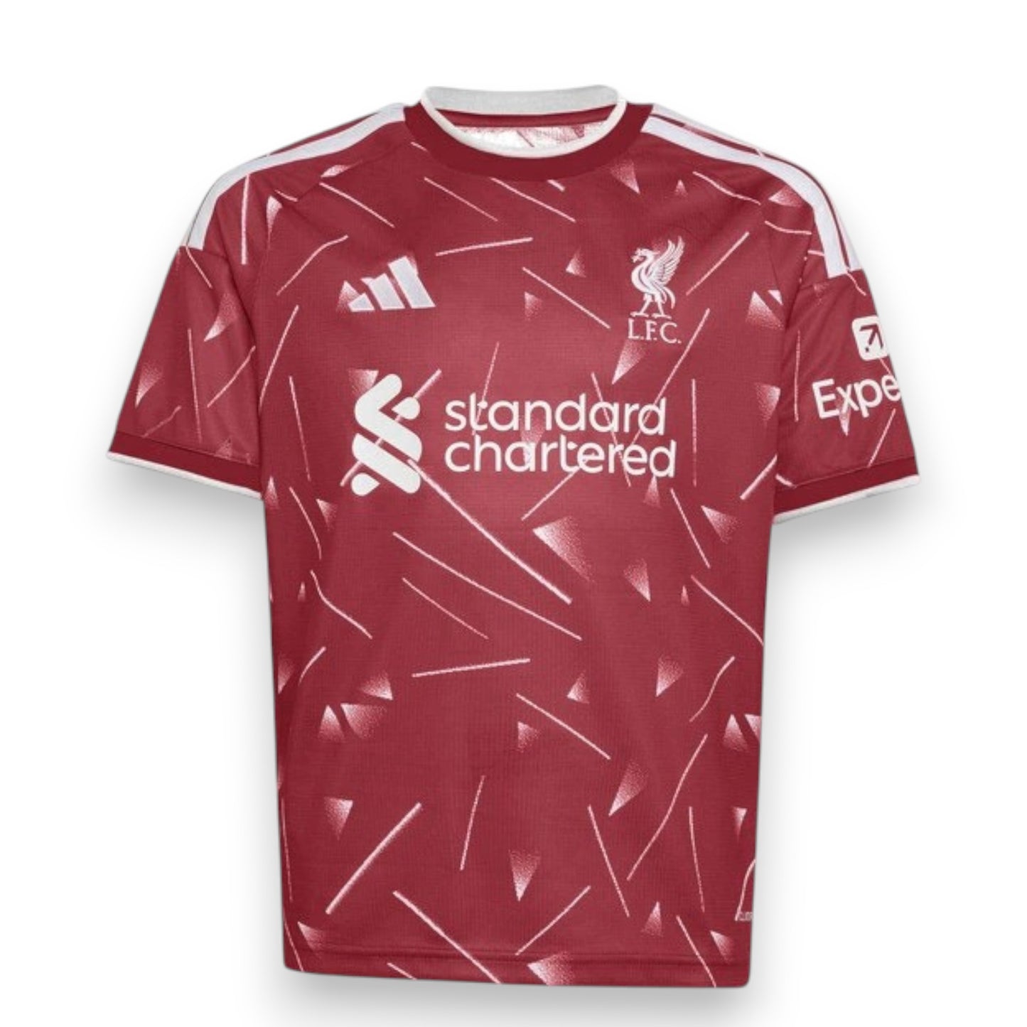 リバプール ジュニア 26/27 ホーム レプリカユニフォーム 半袖 子供用 アクティブマルーン adidas Liverpool FC LFC ホームシャツ t1708