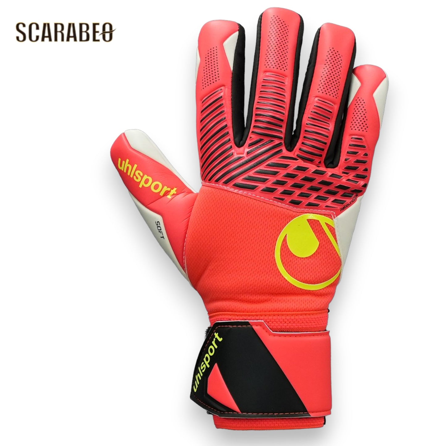 ウールシュポルト ファングマシーネ ZNE ソフト ハーフネガティブ プロ キーパーグローブ uhlsport GKグローブ ジュニア対応 1011419