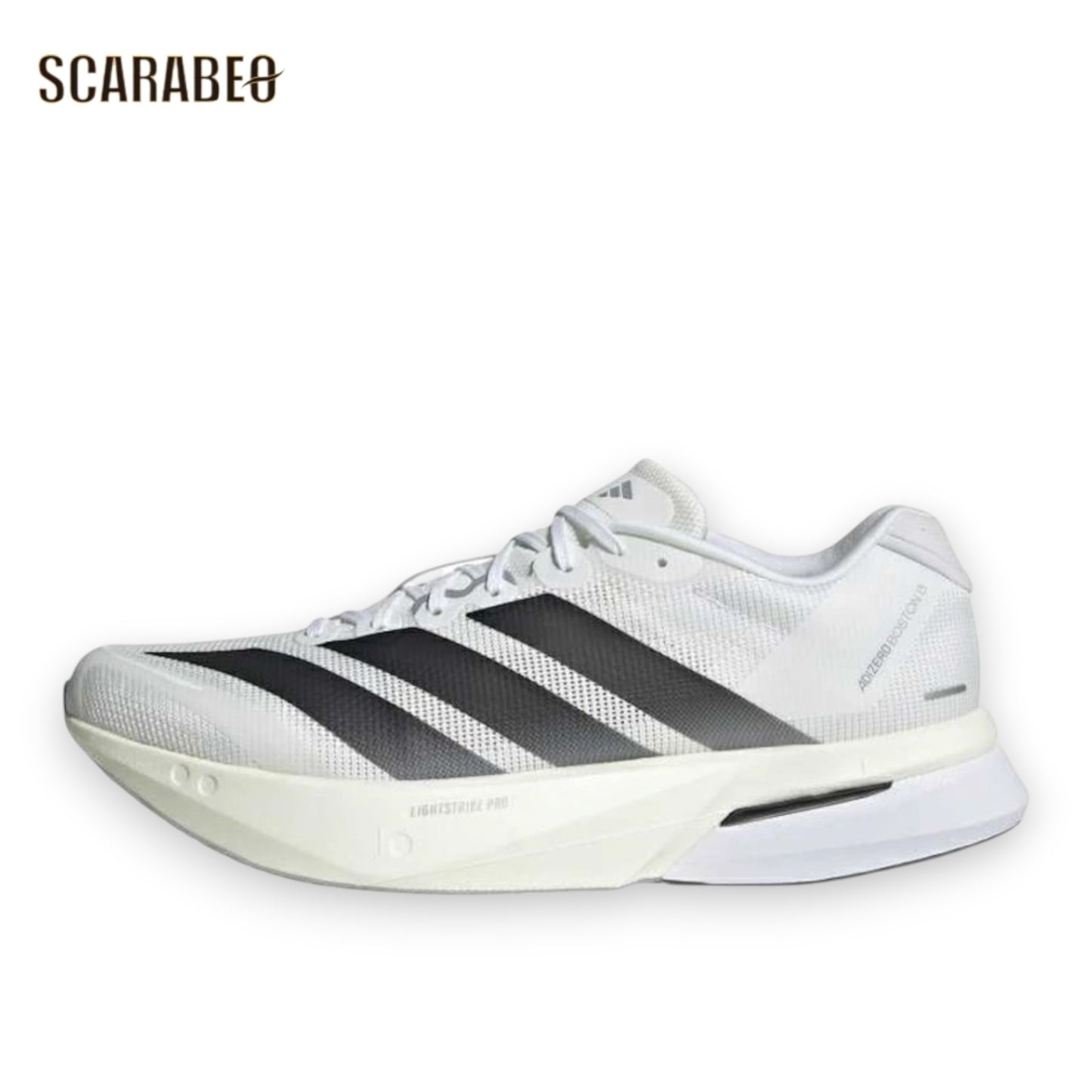アディダス アディゼロ ボストン13 ランニングシューズ adidas ADIZERO BOSTON 13 JS4939 メンズ レディース マラソン レース トレーニング ホワイト js4939