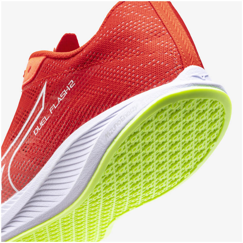 ミズノMIZUNOデュエルフラッシュ2U1GD256031ランニングシューズメンズレディース2E軽量スピードトレーニングオレンジu1gd256031