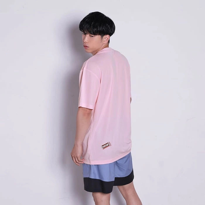ArchアーチchargeupteeDRYピンクバスケ半袖Tシャツメンズレディース吸汗速乾軽量ポリエステルスポーツウェアライフスタイルt126-151