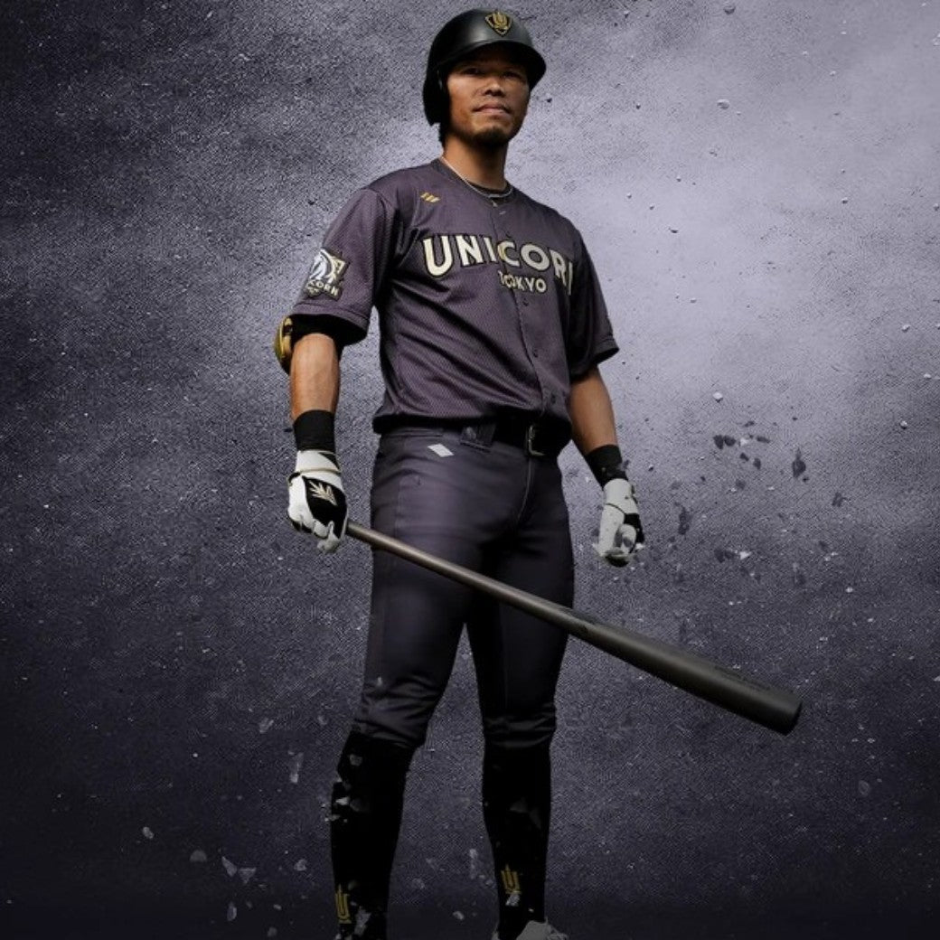 HAKUSOHBATハクソウバットUNICORNSLUGGERUS-1東京ユニコーンコラボ軟式木製バット国産バーチ83.5cm84.5cm85.5cm平均740gトップバランスBRA-001tp1-bra-001