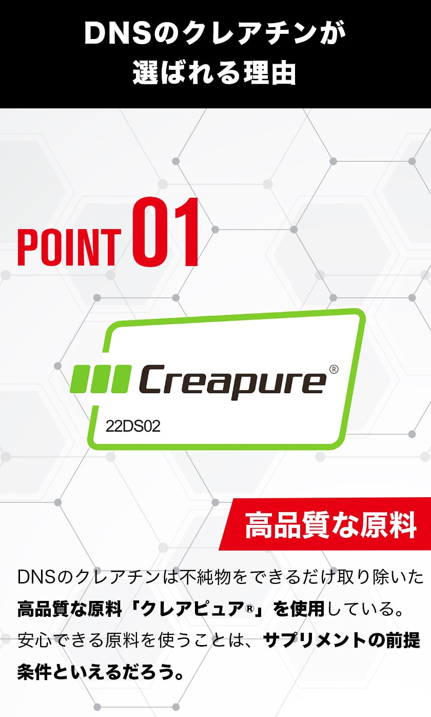 DNS クレアチン 200g(40回分)