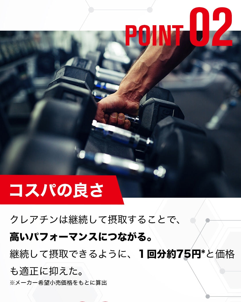 DNS クレアチン 200g(40回分)