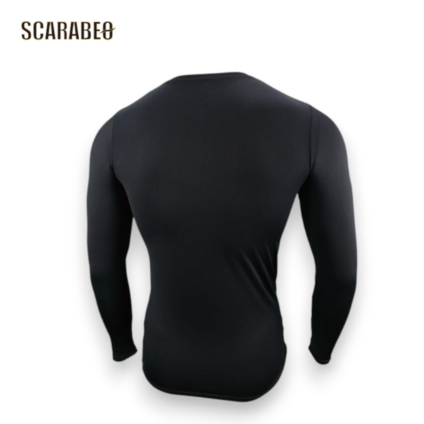 EARLSCOURT アールズコート 裏起毛 クルーネック インナー EC10 ブラック M 吸汗速乾 保温 スポーツインナー アンダーシャツ トレーニング 長袖 メンズ レディース