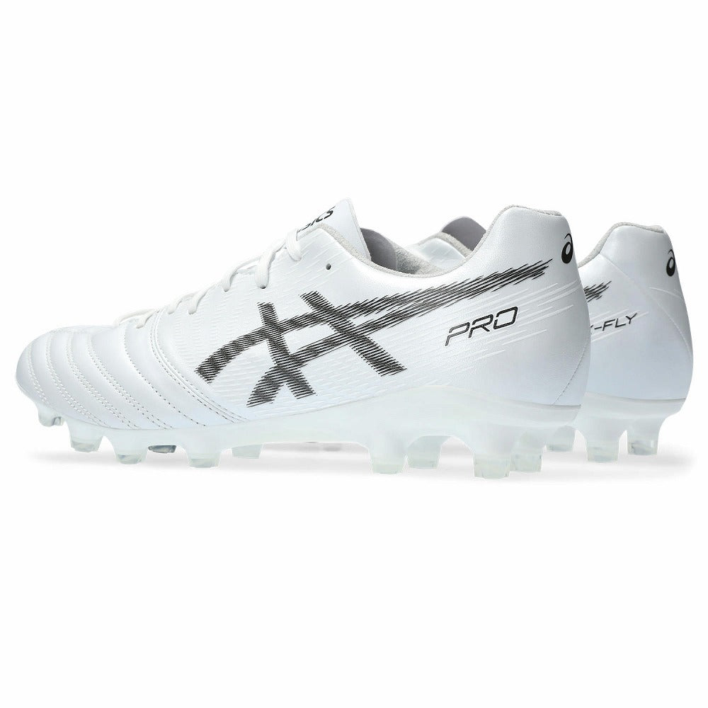 アシックス サッカースパイク DSライト X-FLY プロ 2 ホワイト×ブラック 1101A055-100 DS LIGHT X-FLY PRO2 ASICS