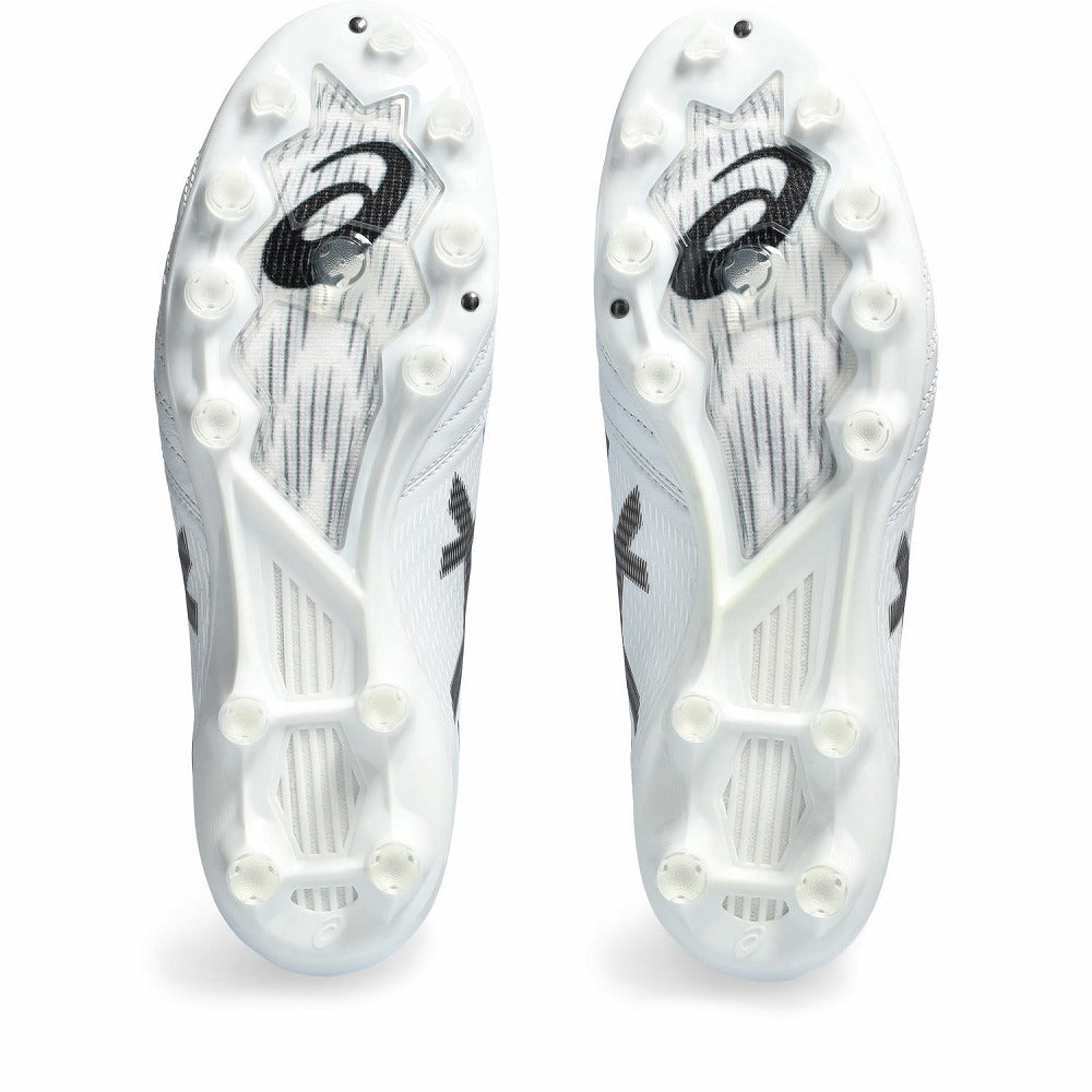 アシックス サッカースパイク DSライト X-FLY プロ 2 ホワイト×ブラック 1101A055-100 DS LIGHT X-FLY PRO2 ASICS