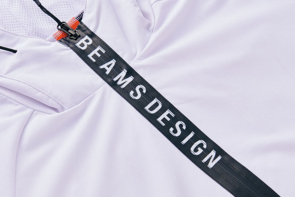 【在庫処分セール】ゼット 野球 BEAMS DESIGN プロデュース フルジップピステパーカー ホワイト BOWP781 1100 ZETT