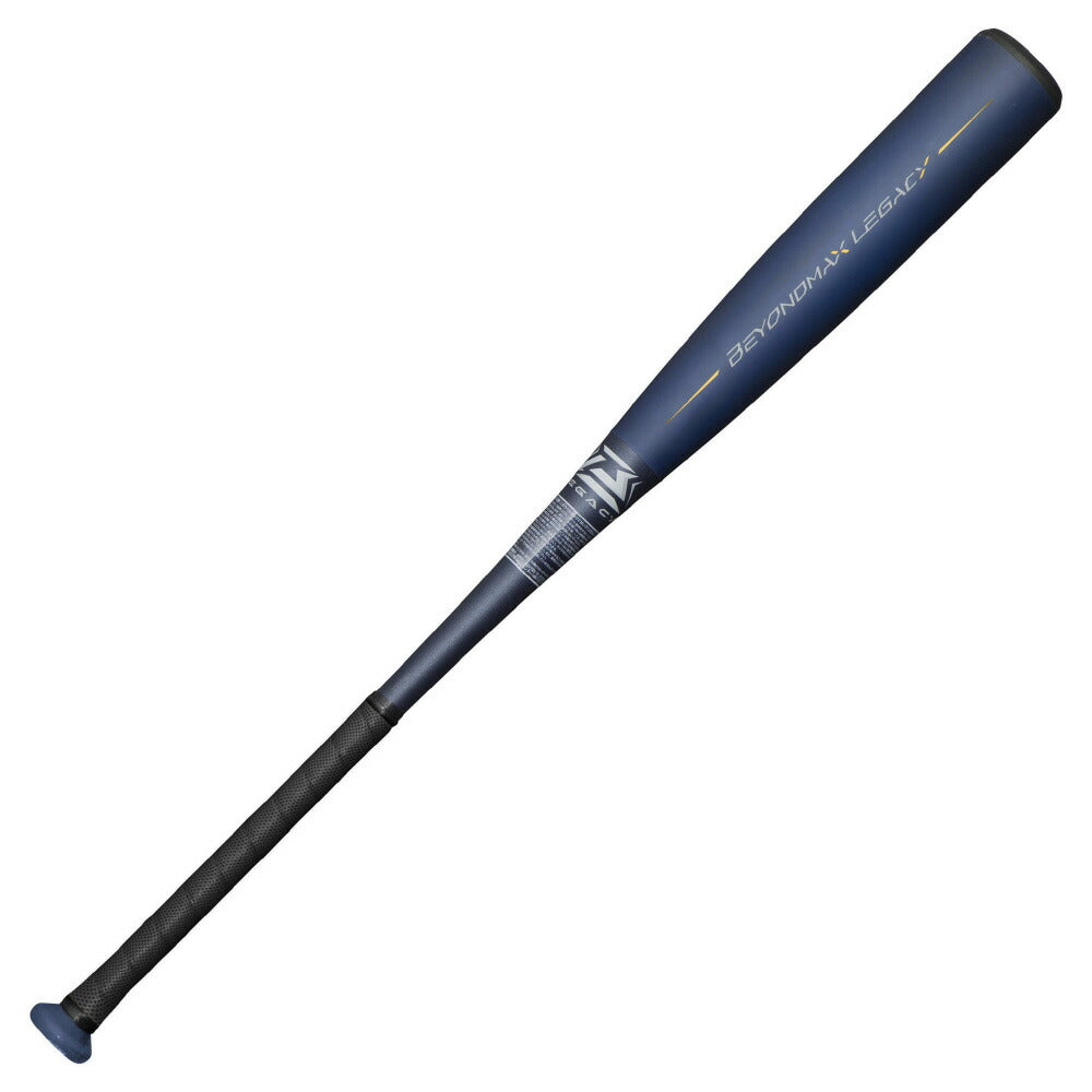 ミズノ 軟式バット ビヨンドマックス レガシー トップバランス 83cm/平均710g ( ネイビー×ゴールド ) 1CJBR19083 1450 FRP製 カーボン製 野球 バット MIZUNO