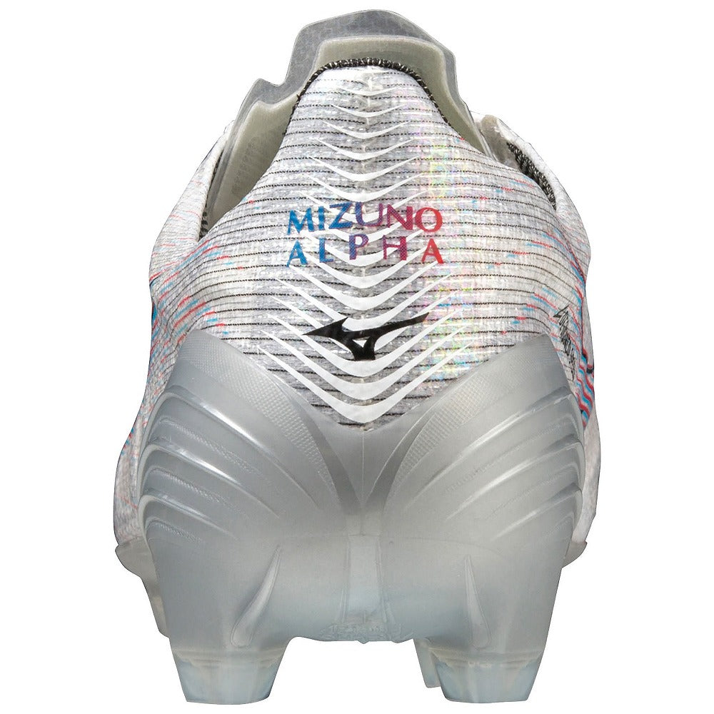 ミズノ MIZUNO サッカースパイク ミズノアルファ JAPAN ホワイト×イグニッションレッド×ブルー P1GA236009 α ALPHA