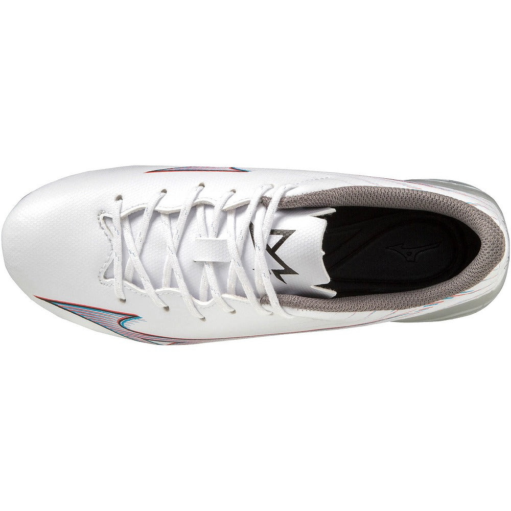 【在庫処分セール】【 ミズノ MIZUNO 】 ジュニア ミズノアルファ SELECT Jr ホワイト サッカースパイク P1GB236509 MIZUNO α