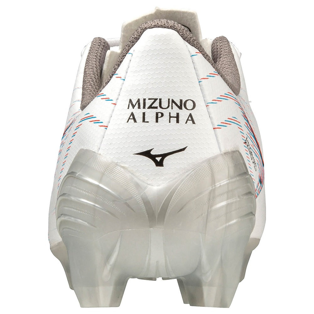 【在庫処分セール】【 ミズノ MIZUNO 】 ジュニア ミズノアルファ SELECT Jr ホワイト サッカースパイク P1GB236509 MIZUNO α