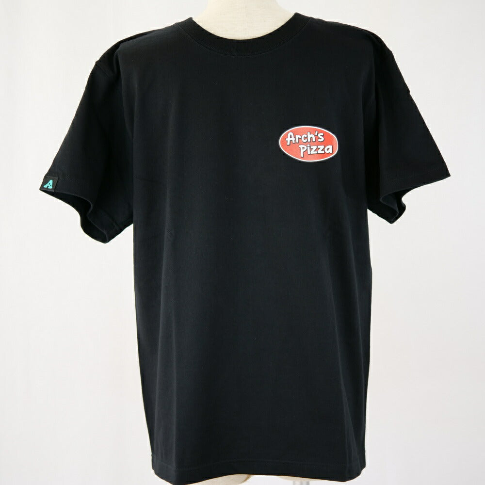 【 Arch アーチ 】 バスケットウェア Tシャツ Arch's pizza tee ( ブラック ) 半袖 バスケットシャツ ショートスリーブ T122-141 バスケ