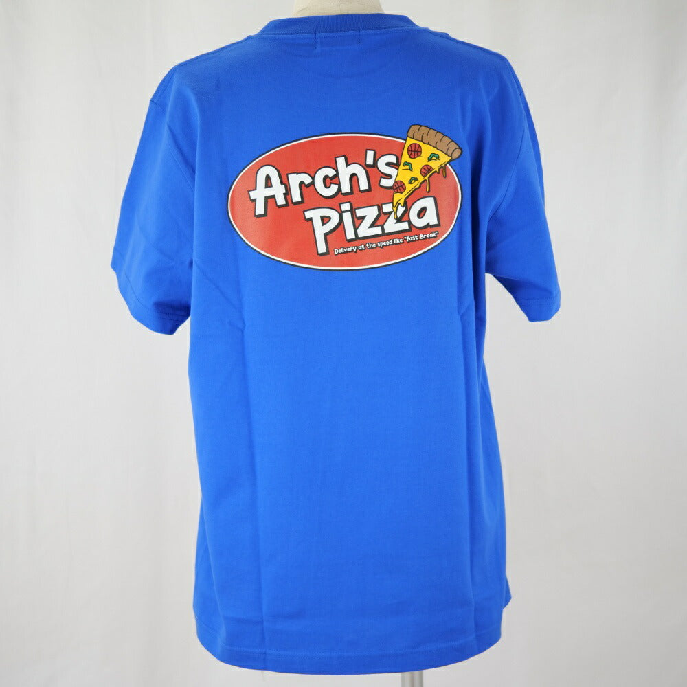 【 Arch アーチ 】 バスケットウェア Tシャツ Arch's pizza tee ( ブルー ) 半袖 バスケットシャツ ショートスリーブ T122-142 バスケ