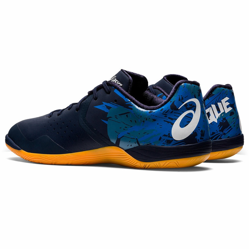 アシックス トッキ 7 ミッドナイト×ホワイト フットサルシューズ 1113a024-400 TOQUE ASICS