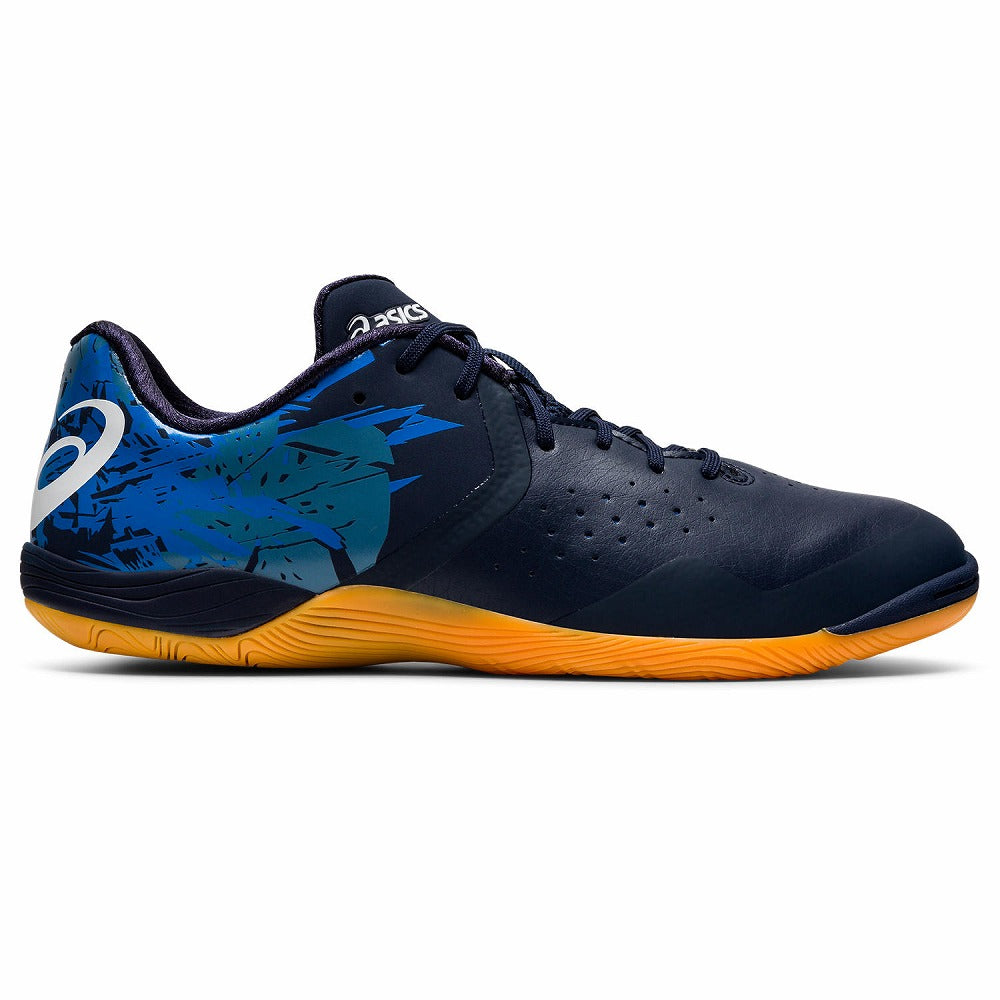 アシックス トッキ 7 ミッドナイト×ホワイト フットサルシューズ 1113a024-400 TOQUE ASICS