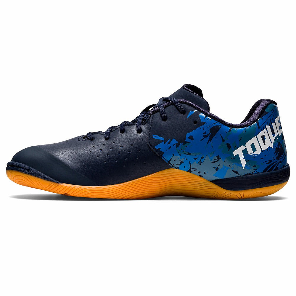 アシックス トッキ 7 ミッドナイト×ホワイト フットサルシューズ 1113a024-400 TOQUE ASICS