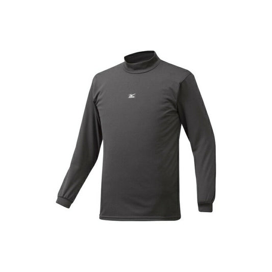 【ミズノ MIZUNO】 野球 ジュニア アンダーシャツ ブレスサーモ ハイネック ブラック インナーシャツ 長袖 12JA6P5509 秋冬用 子ども用 小学生
