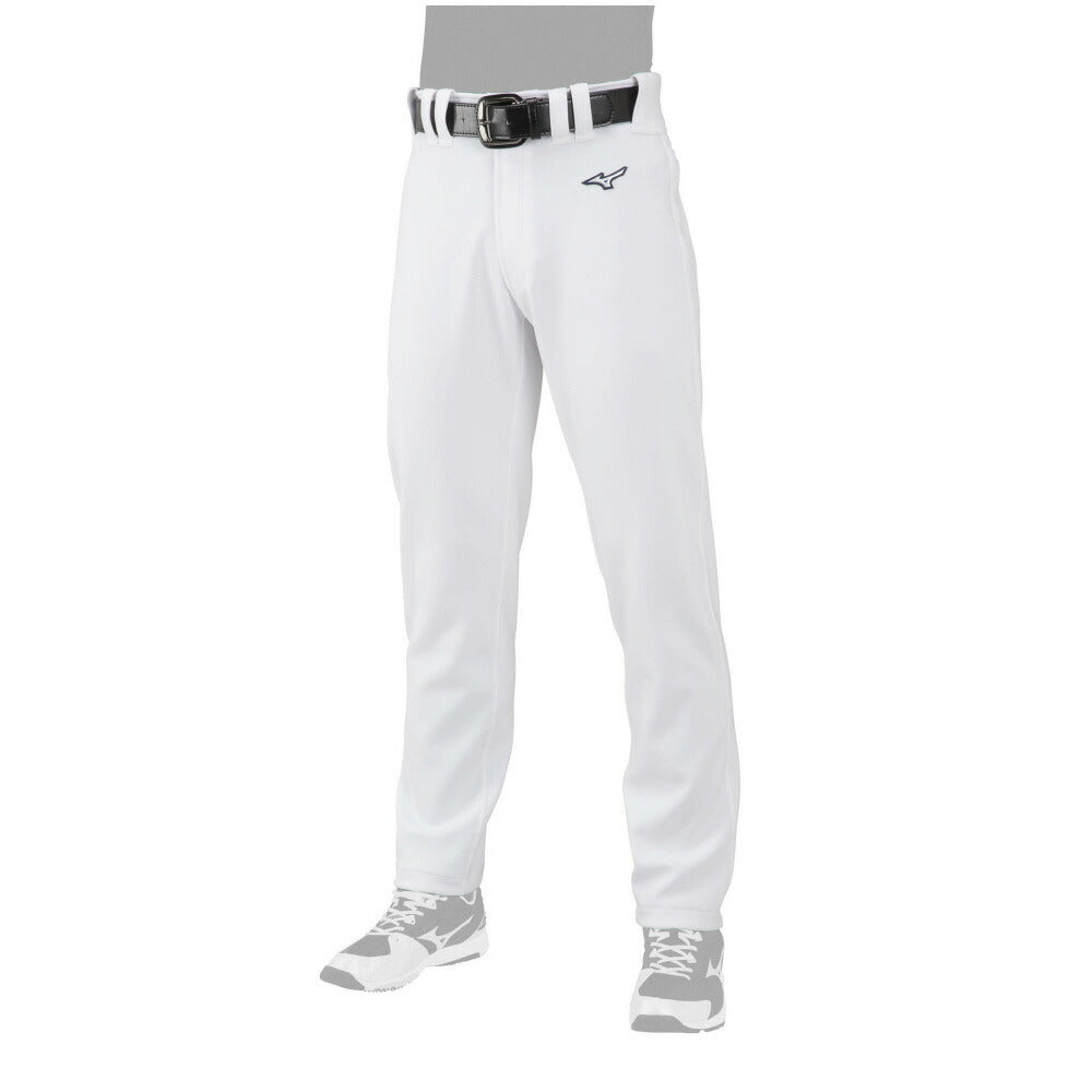 【 ミズノ MIZUNO 】 野球 ガチパンツ GACHI ユニフォームパンツ ( ストレートタイプ 足掛け無し ) ズボン パンツ 練習用 練習着 スペアパンツ 防汚 高校野球 野球用品 12JD2F6201