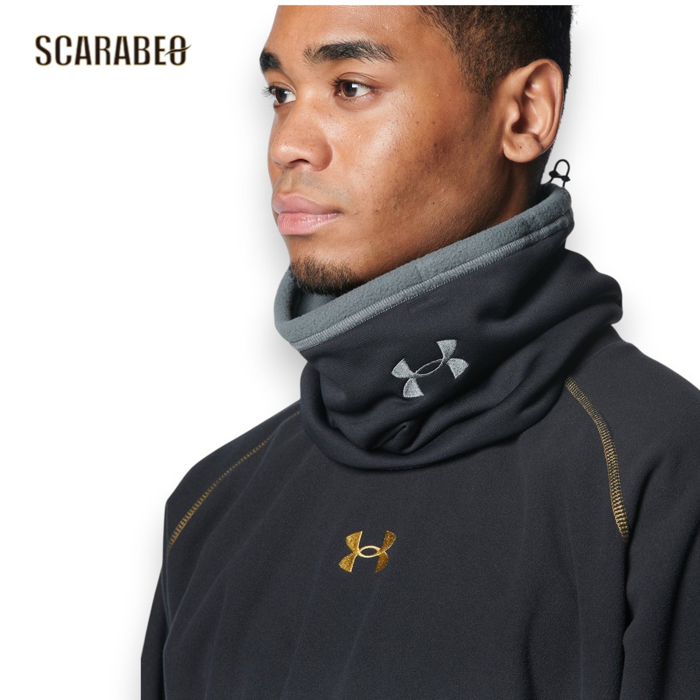 アンダーアーマー UA ネックウォーマー 野球 メンズ Armour Fleece 軽量 防寒 トレーニング 1381245 ブラック 1381245