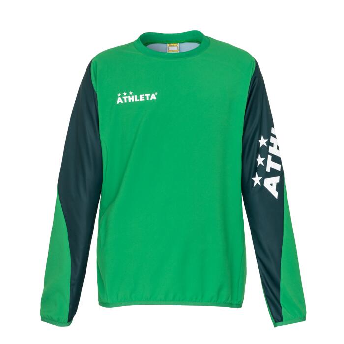 【 アスレタ ATHLETA 】 ピステシャツ Kグリーン 18012 33KGR サッカー フットサル ウェア ピステ トレーニングウェア