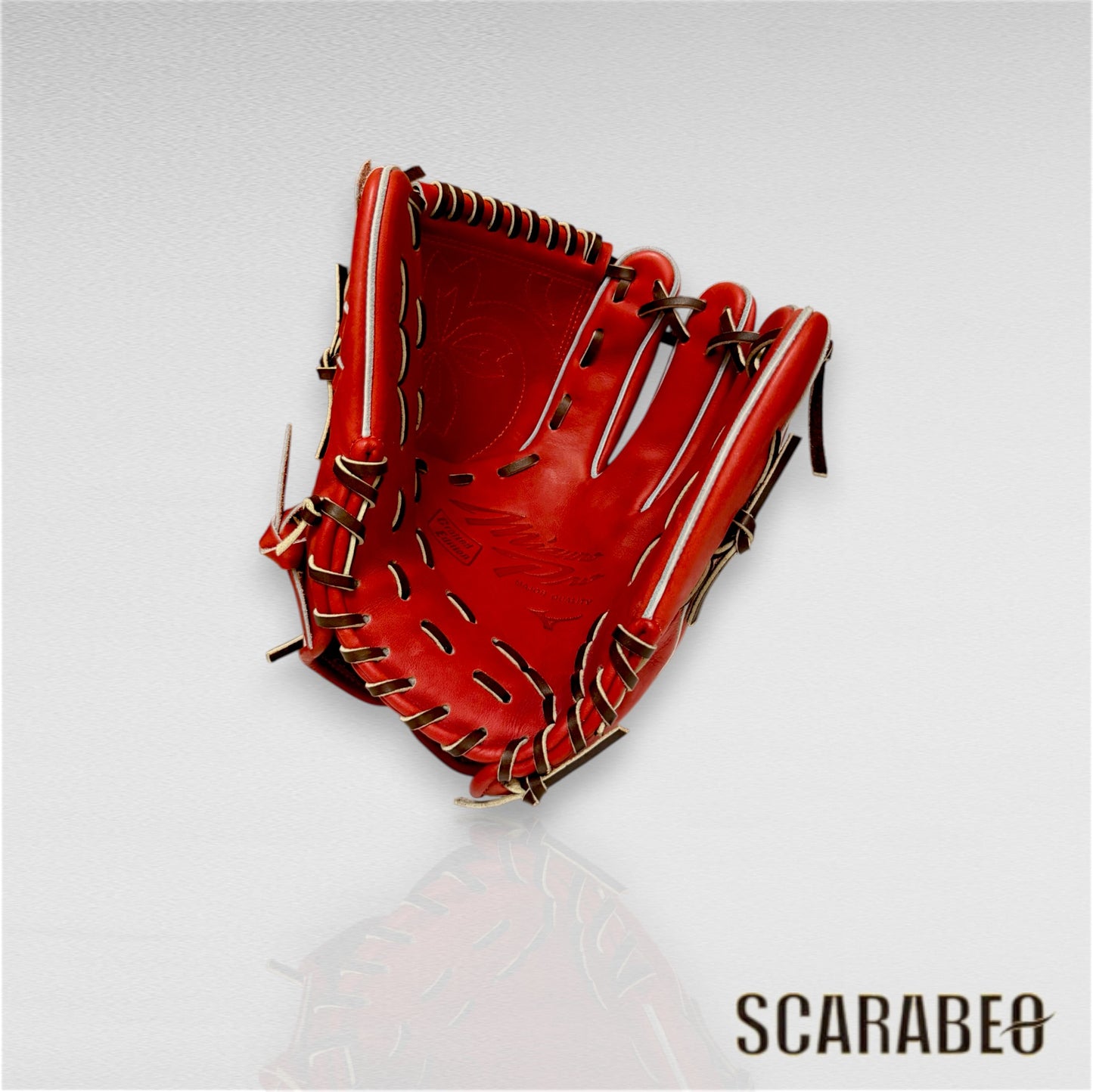 野球 硬式グローブ 投手用 ミズノ MIZUNO ミズノプロ CRAFTED Edition 高橋宏斗型 SPEEDREVO 高校野球対応 硬式用グラブ ローズブラウン 日本製　1ajgh33021