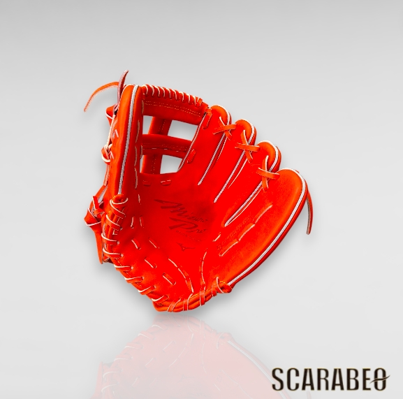 【 ミズノ MIZUNO 】 野球 硬式用グラブ 内野手用 ミズノプロ 5DNAテクノロジー ウェブ下ポケット浅め 1AJGH22003 52 mizuno pro