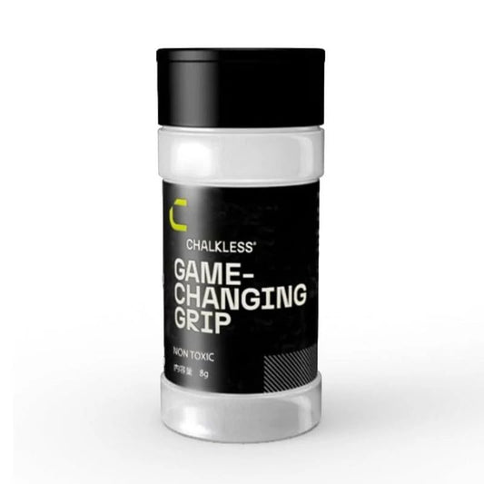 チョークレス CHALKLESS 滑り止めパウダー ボトルタイプ 8g 約160回分 シリカ配合 グリップ力強化 手汗対策 スポーツ・筋トレ・ゴルフ・ボルダリング対応 正規品