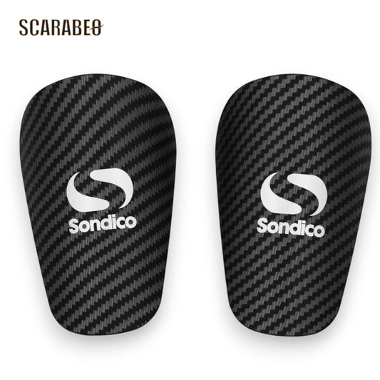 ソンディコ SONDICO ミニシンガード 25F800 サッカー フットサル すねあて レガース 軽量 小さめ ブラック