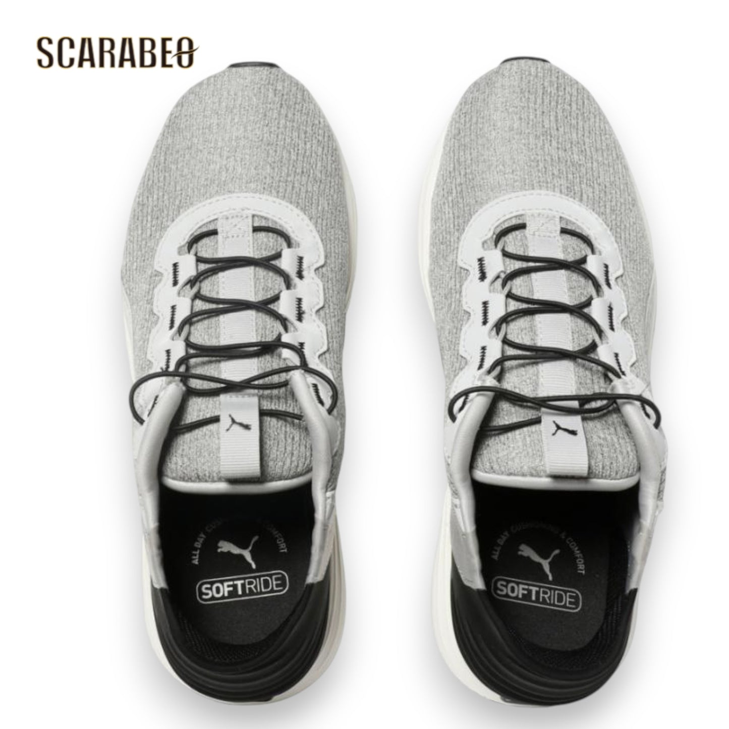 プーマ SOFTRIDE クルーズ EASE IN メンズ スニーカー ライトグレー スリッポン 軽量 クッション性 ウォーキング ランニング PUMA 311997-05