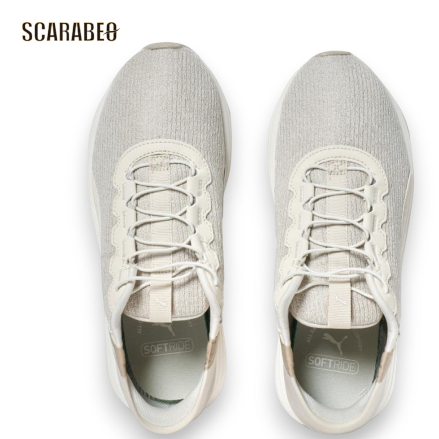 プーマ SOFTRIDE クルーズ EASE IN レディース スニーカー ベージュ スリッポン 軽量 クッション性 ウォーキング PUMA 311997-06