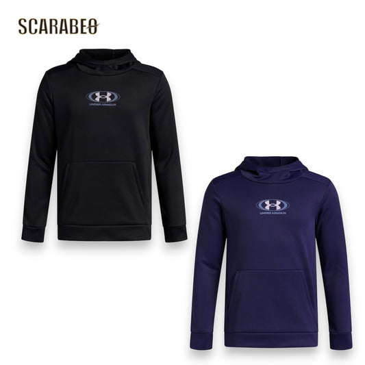 アンダーアーマー パーカー ジュニア BOYS UA アーマーフリース スターライト ロゴ フーディー トレーニング 6003811 裏起毛 フリース 軽量 保温