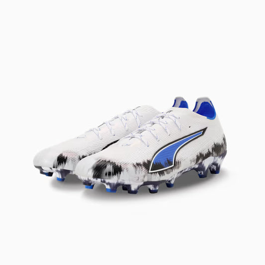 【日本限定】PUMA プーマ ULTRA 6 JAPAN LIMITED 土・人工芝用 サッカースパイク 109065_01 ホワイト 水墨画デザイン