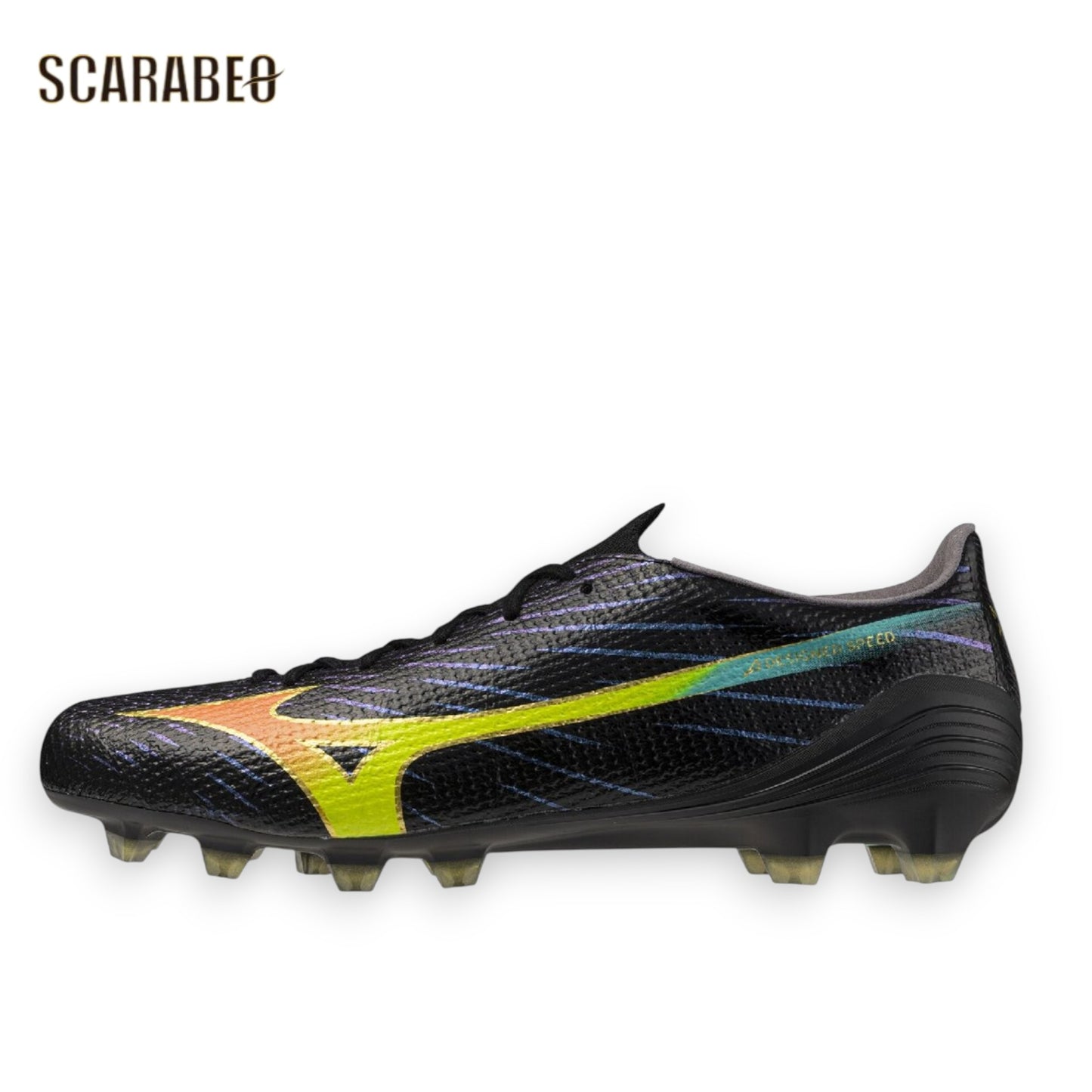 ミズノ アルファ 3 JAPAN BRIGHT BLACK PACK サッカースパイク MIZUNO α 3 JAPAN 日本製 ブラック 天然芝 人工芝 土 p1ga266000